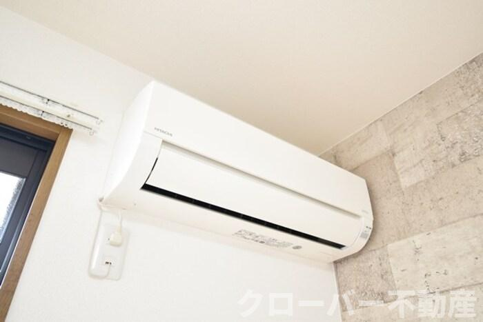 ベルコート B棟の洋室|備付エアコン（北洋室６帖）