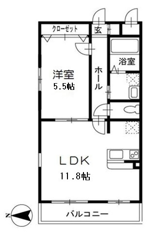 PRIMROSE新鎌ヶ谷の間取り