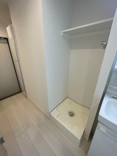 丘の上のフルールの洗面所