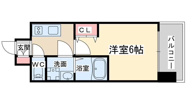 【間取り】 | エスリードレジデンスグラン大阪福島ノース