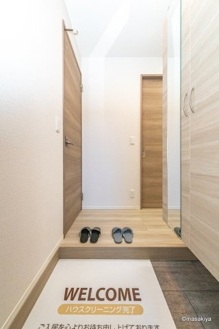 トリシア中越の玄関