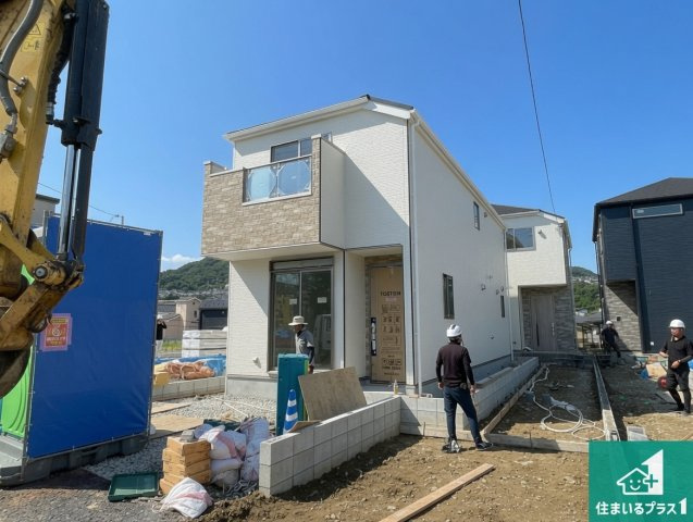 西宮市生瀬東町　第1期　新築一戸建ての外観|周辺は落ち着いた街並みの住宅地！子育てがしやすい住環境です！まだ未完成ですが、現地でしかわからない事もございます。是非一度ご覧ください。
