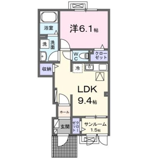 【間取り】 | 楢山川口境アパート