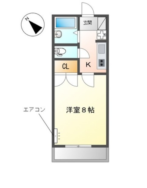 パルティールコトブキの間取り