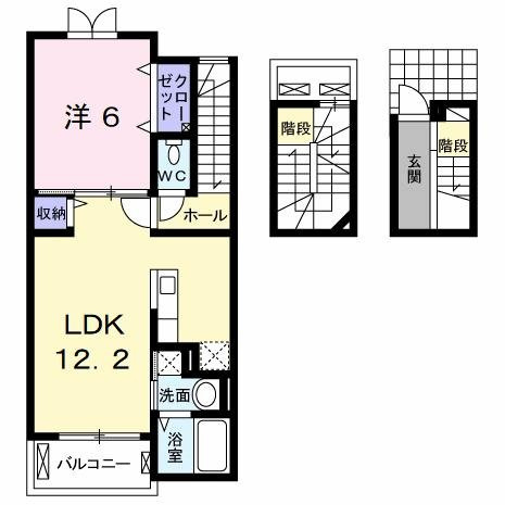 【間取り】 | ハーモニーガーデン小文字Ⅰ
