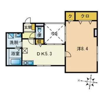 Ｂａｍｂｏｏ清澄白河の間取り