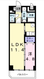 ベルテ東武練馬の間取り