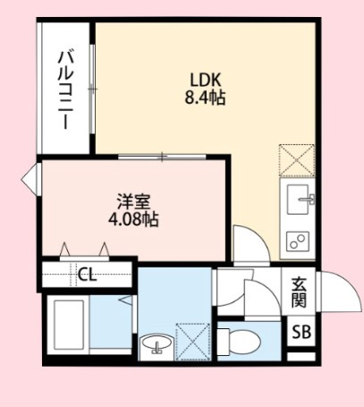 CRASTINE土呂の間取り