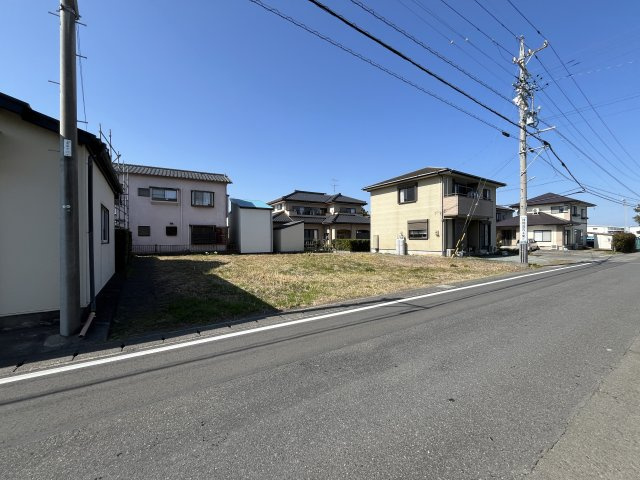 高新田売土地の外観