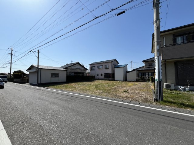 高新田売土地の外観