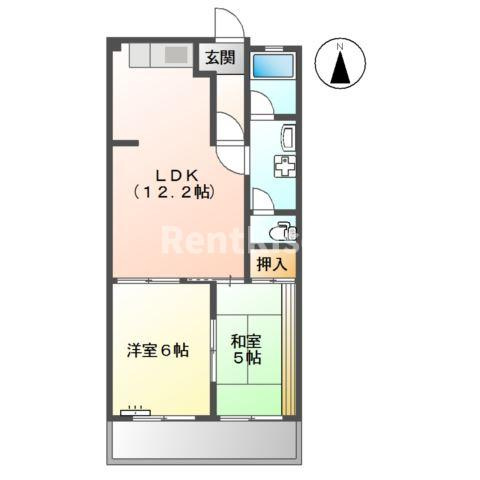 メゾン吉田の間取り