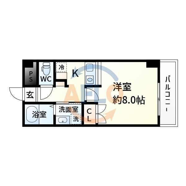 NLC新大阪の間取り|NLC新大阪　間取り