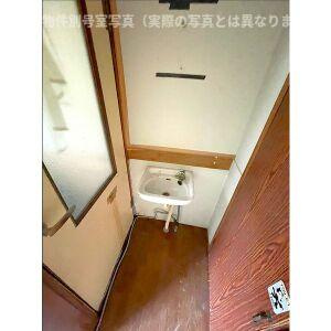こゆき荘の洗面所