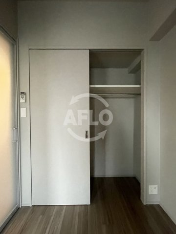大阪市福島区海老江２丁目の賃貸マンションの収納|S-RESIDENCE福島diverse　クローゼット