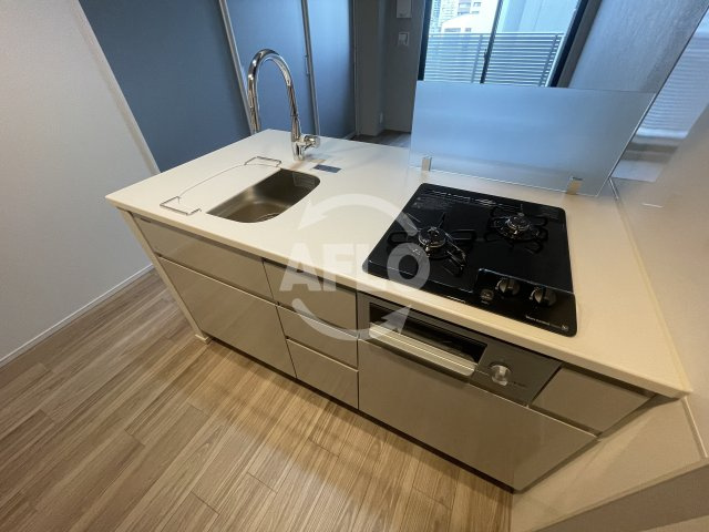 大阪市福島区海老江２丁目の賃貸マンションのキッチン|S-RESIDENCE福島diverse　キッチン