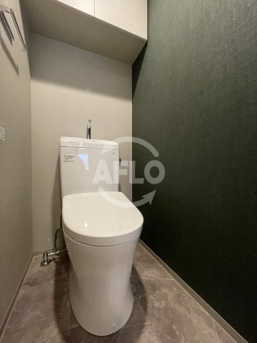 大阪市福島区海老江２丁目の賃貸マンションのトイレ|S-RESIDENCE福島diverse　トイレ