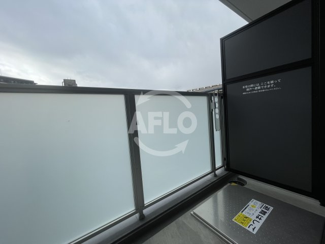 大阪市福島区海老江２丁目の賃貸マンションのバルコニー|S-RESIDENCE福島diverse　バルコニー