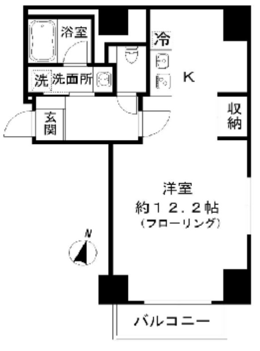 ＯＮＥ三ノ輪の間取り