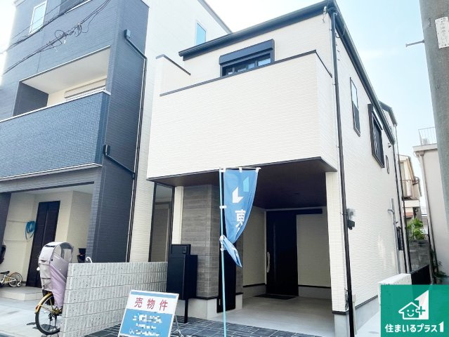 西宮市今津久寿川町　新築一戸建ての外観|安心の10年保証！外観を美しく保ち、雨水で汚れを落とします！気になることがありましたら、お気軽にお問い合わせください！