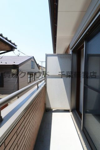 メゾンクレールのバルコニー|南向きで陽当たり良好です♪