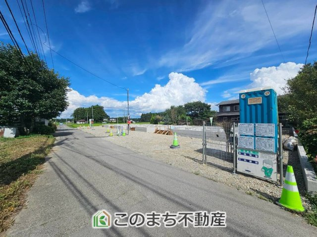 CRADLEGARDEN那須塩原市北弥六第1の前面道路含む現地写真|前面道路含む現地写真