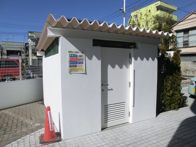 ソサエティコート　クラシックのその他共用部分|敷地内ゴミ集積所。