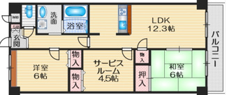 【間取り】 | メゾンドール南千里 | 間取り★