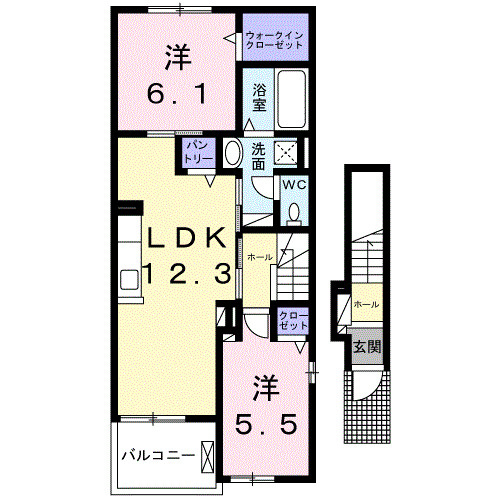 さくらの間取り