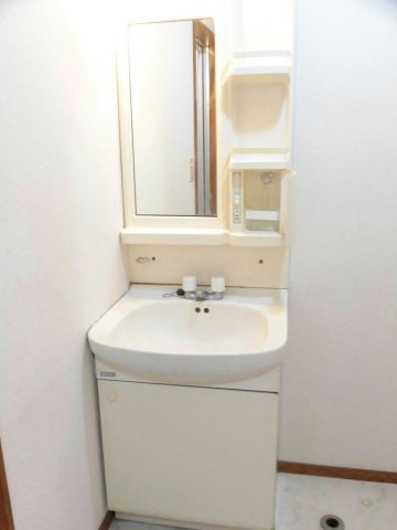 ゴコウマンションの洗面所