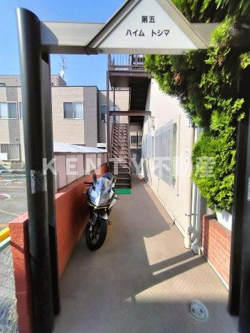 【エントランス】 | 第5ハイムトシマ | 落ち着いたエントランスです