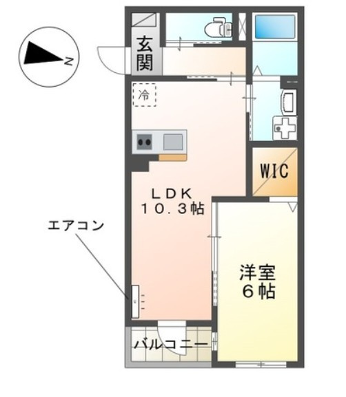 KRAFTの間取り