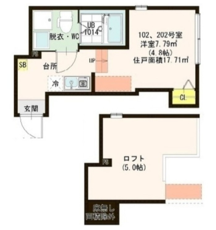 Cayman Terraceの間取り