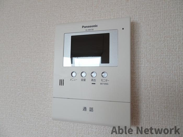 パークシティ土合Aのセキュリティ|カメラ付きインターホン