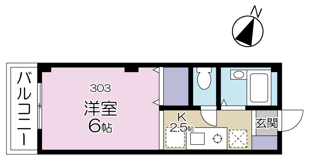 エスポアK&A の間取り