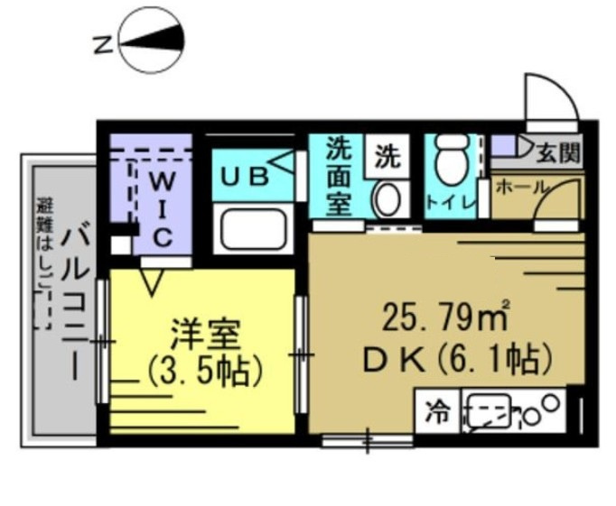 アリビオ新松戸の間取り