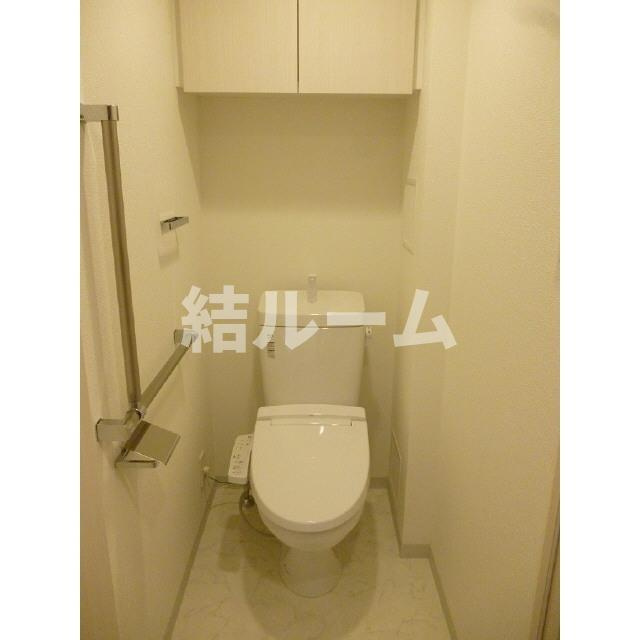 板橋区小豆沢３丁目の賃貸マンションのトイレ