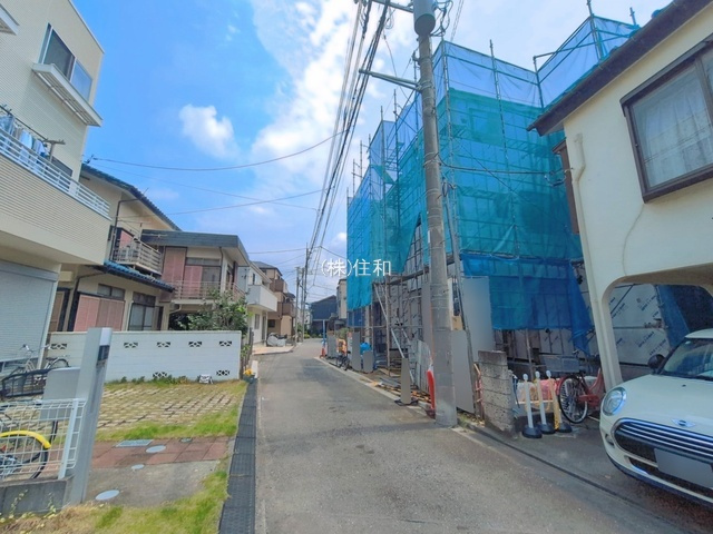 【新築分譲住宅】ふじみ野市上福岡11期　の前面道路含む現地写真