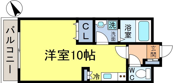 JEWEL　COURT　A棟（ジュエルコート）の間取り