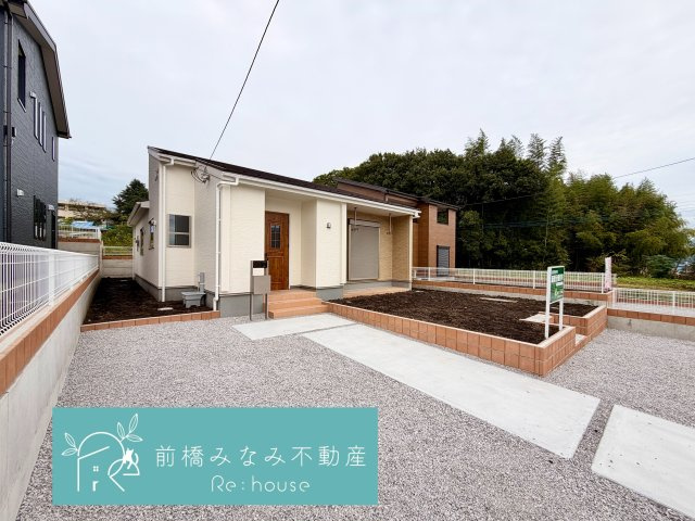 【新築平屋】渋川市金井第17　４号棟(全５棟)　リーブルガーデン　新築建売分譲の外観|落ち着いた雰囲気の外観です