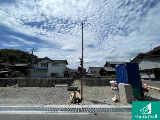 彦根市後三条町　第8期　新築一戸建ての外観|現在の進捗状況です！順調に作業進行中、完成が待ち遠しいです！詳細の間取り等、お気軽にお問い合わせください！