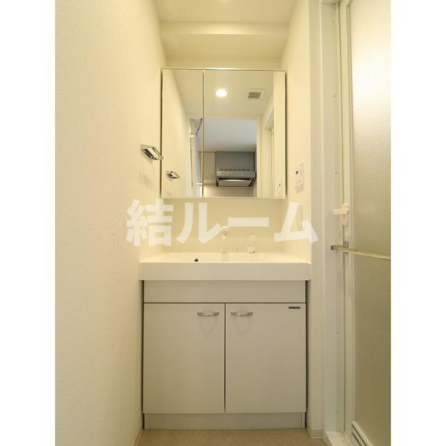 北区王子２丁目の賃貸マンションの洗面所