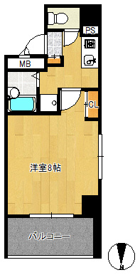 ドミール高砂の間取り