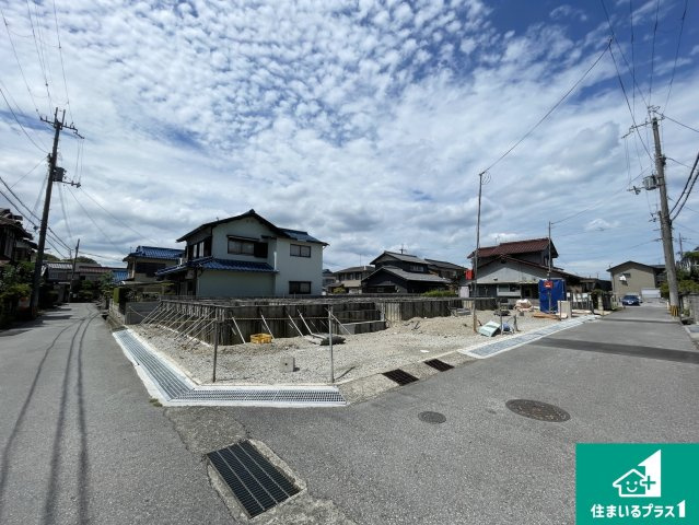 彦根市後三条町　第8期　新築一戸建ての外観|現在の進捗状況です！順調に作業進行中、完成が待ち遠しいです！詳細の間取り等、お気軽にお問い合わせください！