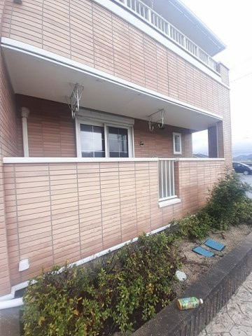 プランドール　１のバルコニー|お洗濯にも便利なバルコニー付き