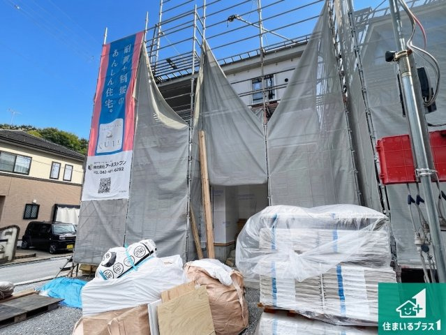 彦根市後三条町　第8期　新築一戸建ての外観|現在建築中！落ち着いた街並みで新生活を始めることが出来そう！周辺の物件も併せてご紹介させて頂きます！