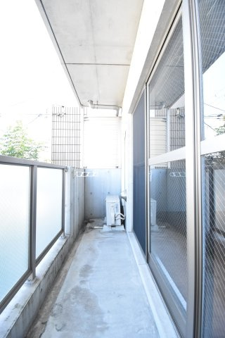ブランカ住吉のバルコニー