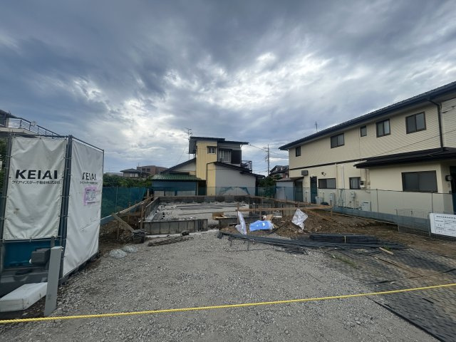 新築　前橋市上新田町2期　１号棟の外観|現地写真　2026年9月完成予定！類似物件のご内覧等、お気軽にお問合せください♪　							
　							
