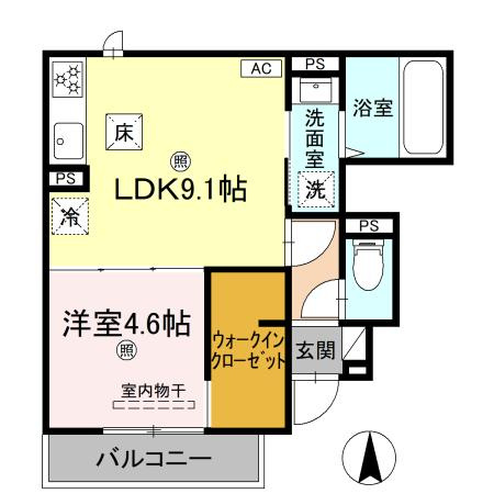 【間取り】 | ソルメール・ワ