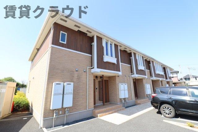 アンソレイエⅥの外観|外はこのようになっています