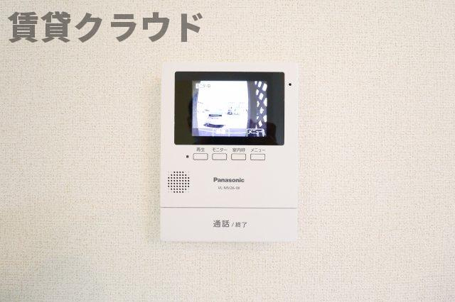 アンソレイエⅥのセキュリティ|あると安心♪TVモニターホン付きです！